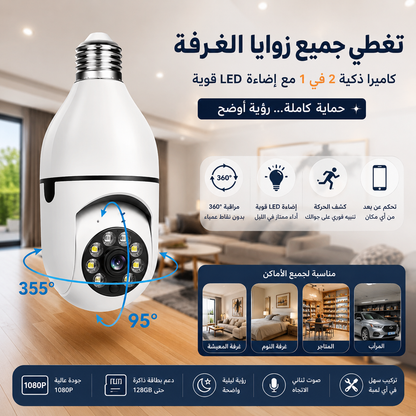كاميرا على شكل لمبة